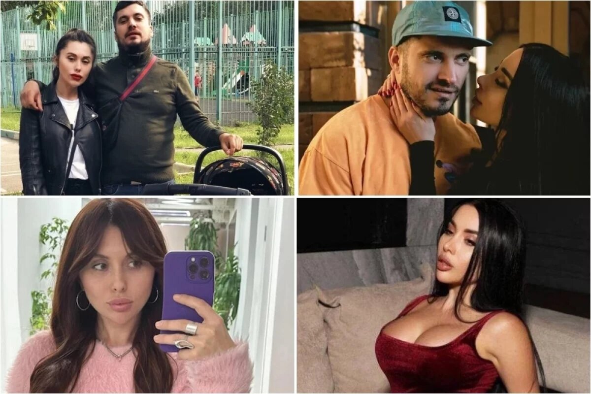    Паша Техник и Ева Карицкая, Паша Техник и его последняя возлюбленная Кристина Лекси, Кристина Лекси в платье, Ева Карицкая делает селфи.