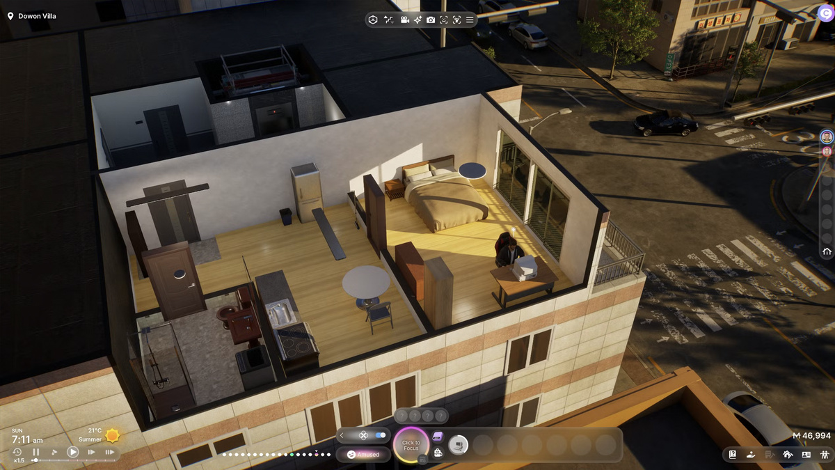 Скриншот из игры "inZOI"