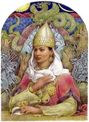 Сююмбике. Иллюстрация