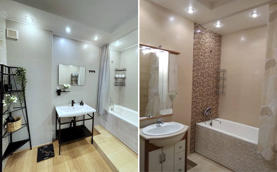 Фото ученицы до и после