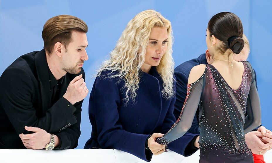    Петросян заявила, что присутствие Тутберидзе добавляет ей ответственности. Фото: Global Look Press