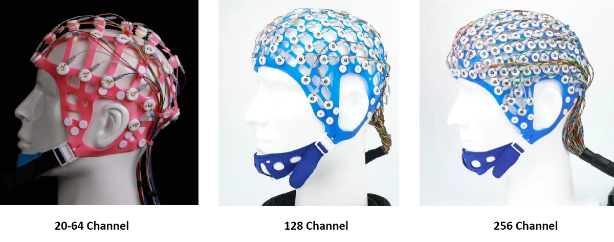 Multichannel electrode systems for EEG recording