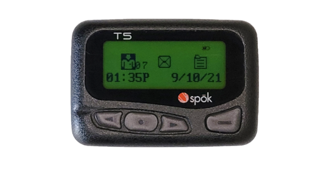 Обычный пейджер Spok/ Фото с оф.сайта