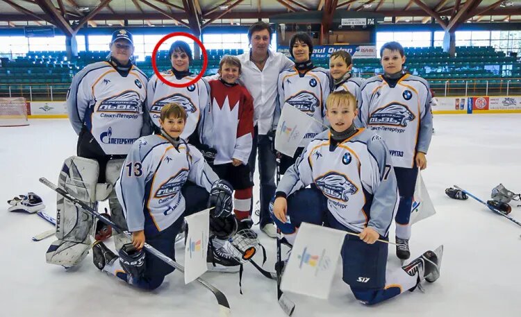    Остон Мэттьюс в «Серебряных львах»   
Источник фото: ХК СКА