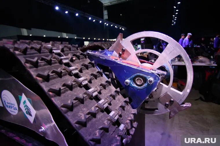 Разработка студентов КГУ, будет участвовать в «Битве роботов» (архивное фото). Фото: Илья Московец © URA.RU