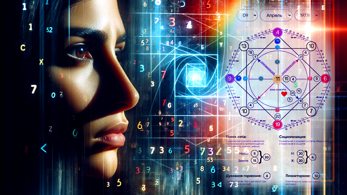 Нумерология. Матрица Судьбы