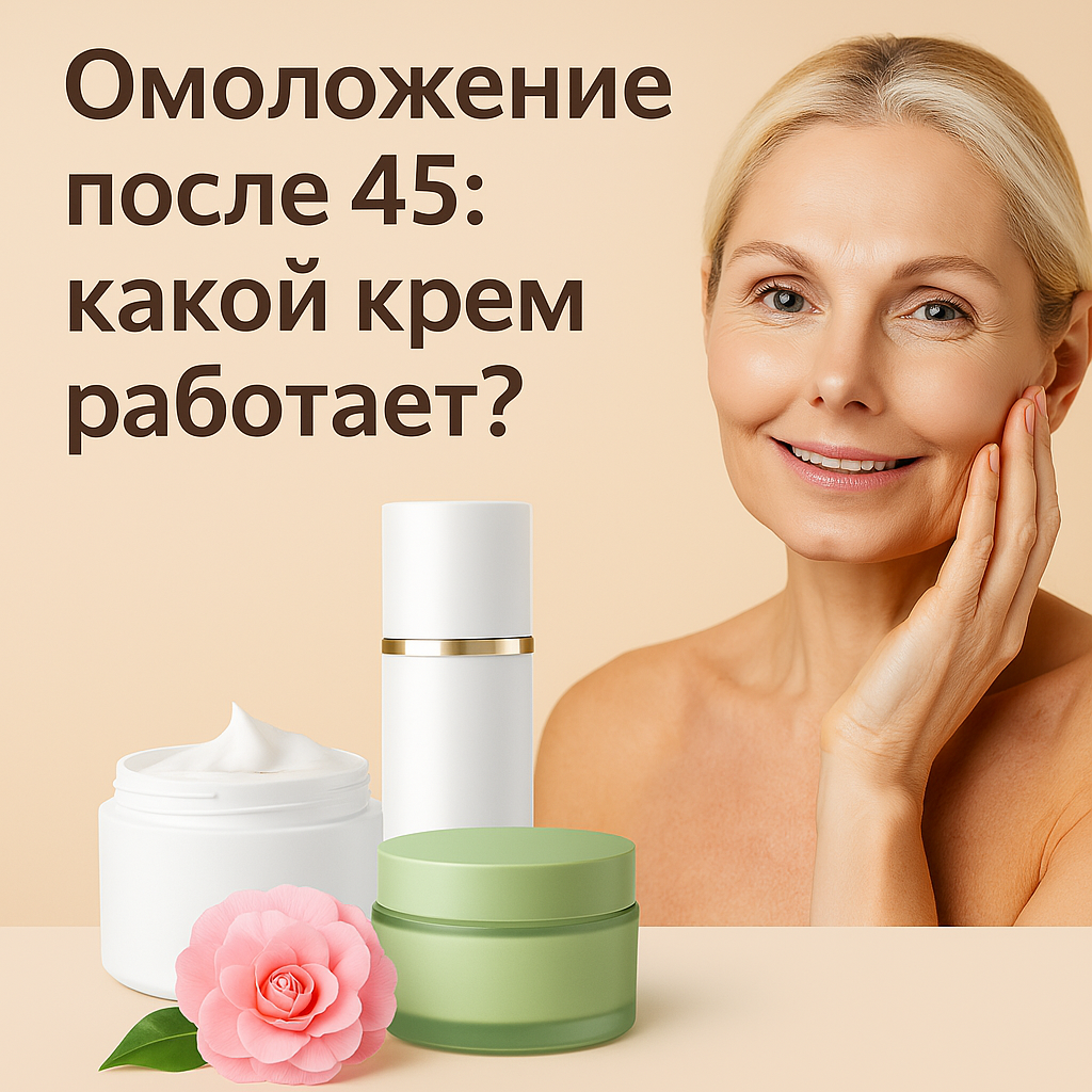 Какой японский крем тебе подходит после 45?