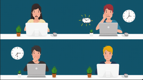 Люди ждут процесса конвертации JPG в PDF