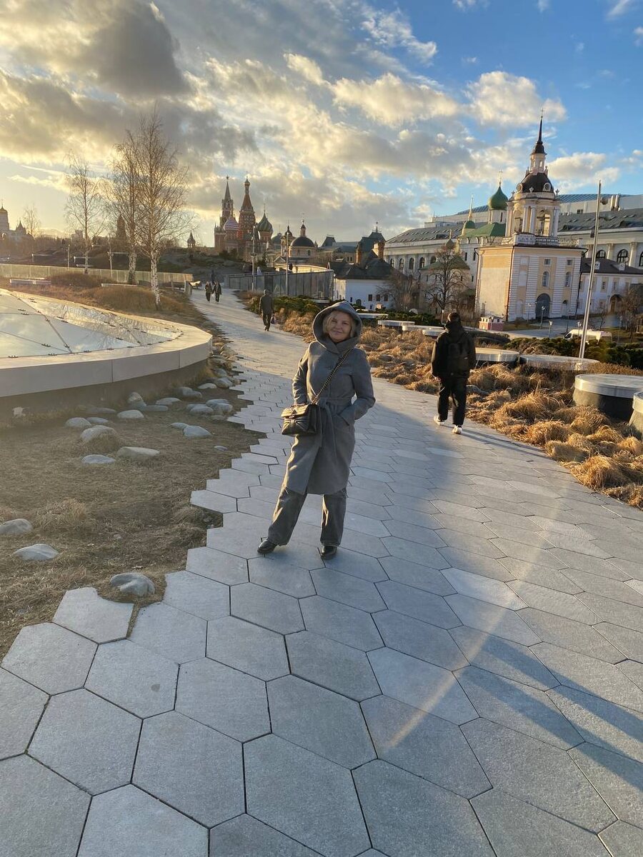 Прогулка по Москве. Фото из личного архива