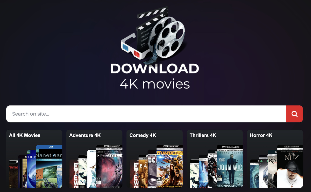 Главная страница 4K-HD.CLUB