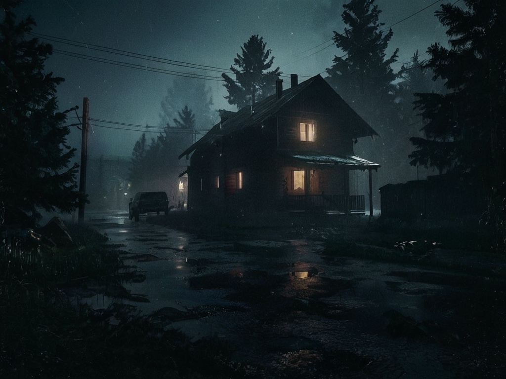 Дом бабушки стоял на окраине маленького уральского городка