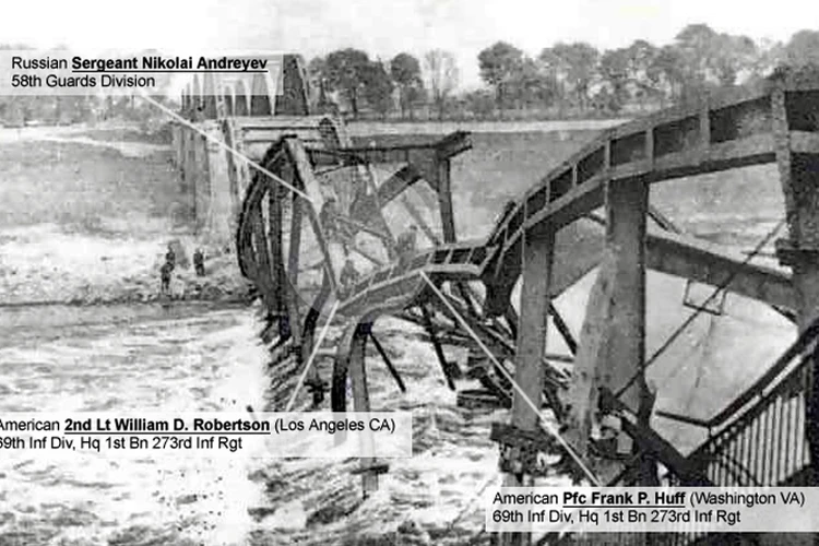 Мост, где состоялась историческая встреча. Фото: архив КП