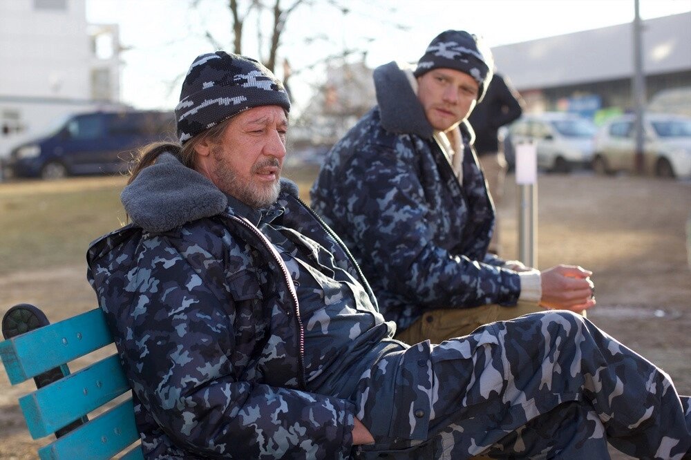    Михаил Ефремов в сериале «Пьяная фирма», 2016 г. Фото: кадр видео