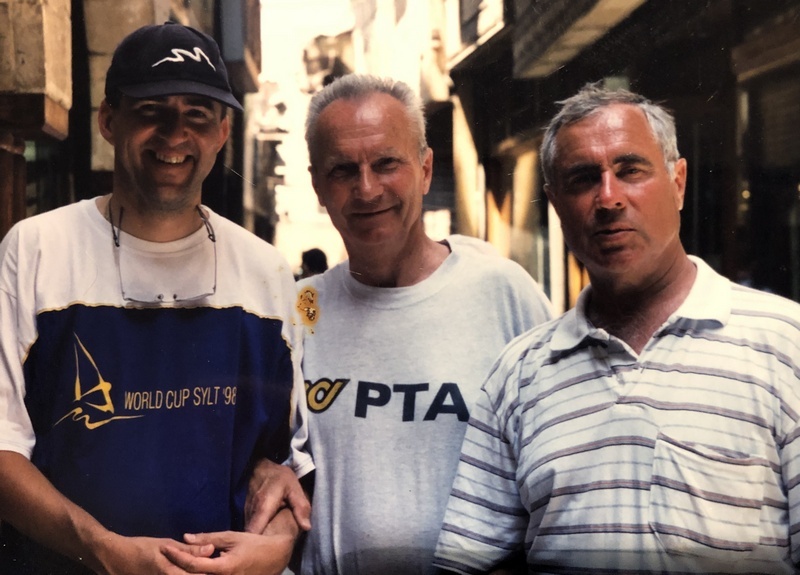    Герд Бутцек с Анатолием Евтушенко и Спартаком Мироновичем