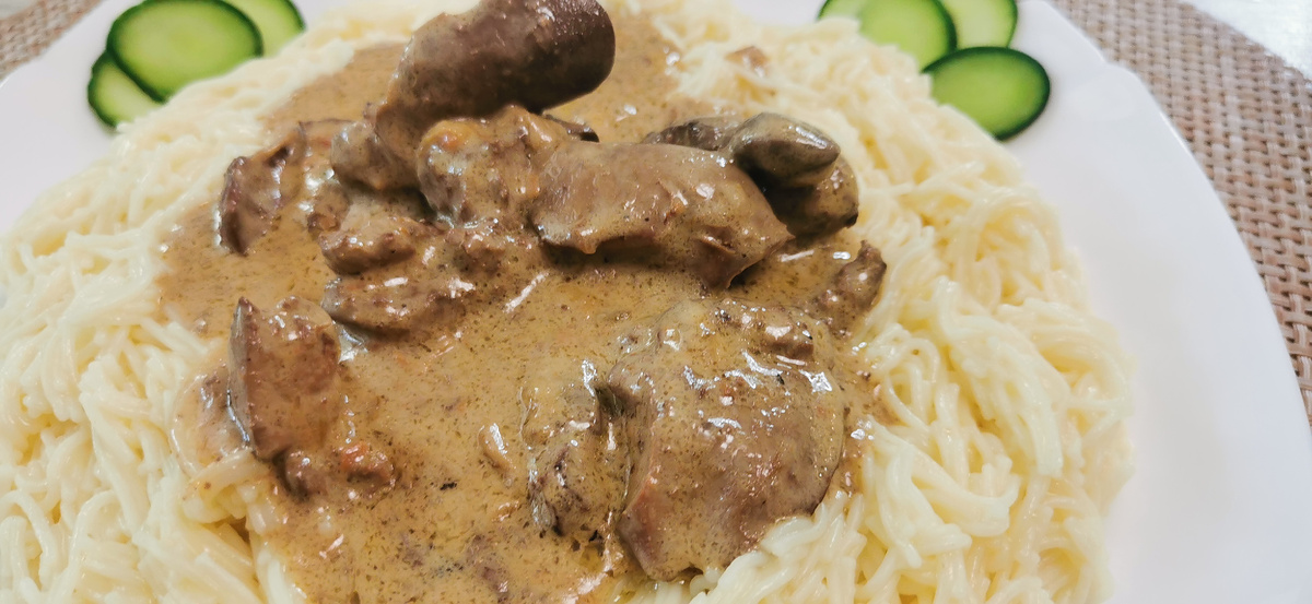 Заготовка из куриной печени