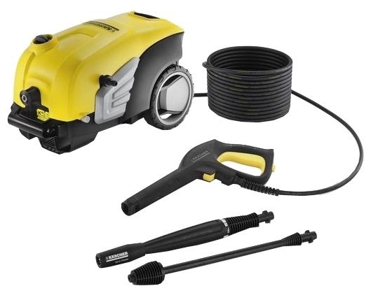 Как видно, Karcher K7 Compact - это ещё одна модель из серии "лежачих" керхеров. Заметили крылышки?