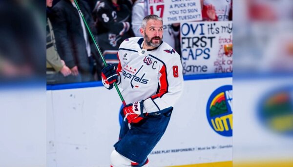 Александр Овечкин. Обложка © X / Capitals