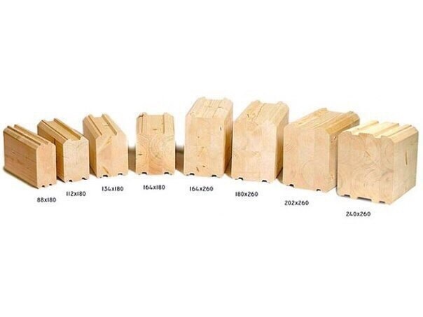 Размеры бруса
