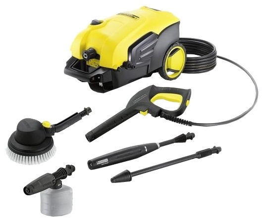 Мойка Karcher K5 Compact Car - это ещё один трудолюбивый "пылесос" от керхера для ухода за авто. Крылышки присутствуют )