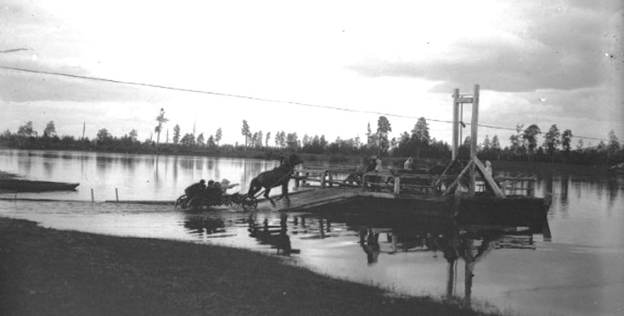 Паром Бирюса у Шиткино. Тайшетская история, сайт педагогов Селезневых