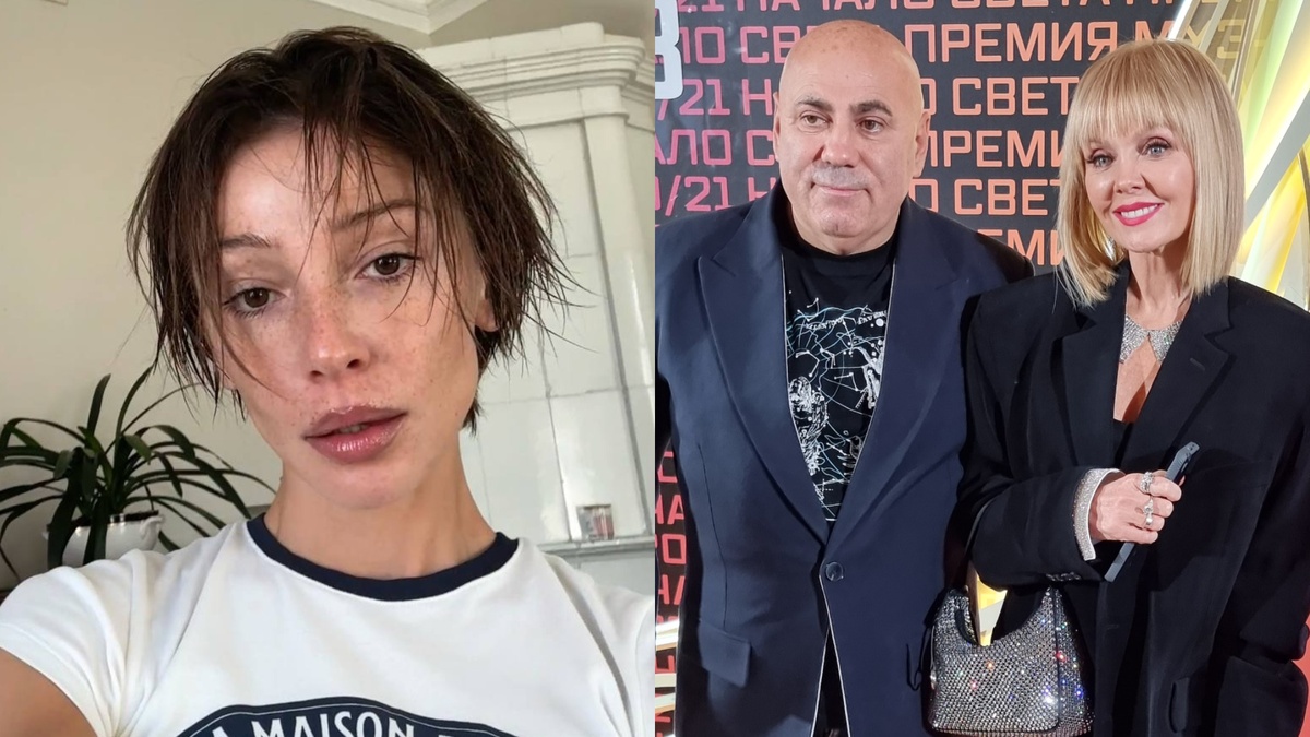 Настя Ивлеева. Фото: Telegram / @ivleevacomvgorle; Иосиф Пригожин и Валерия. Фото: Феликс Грозданов / Клео.ру