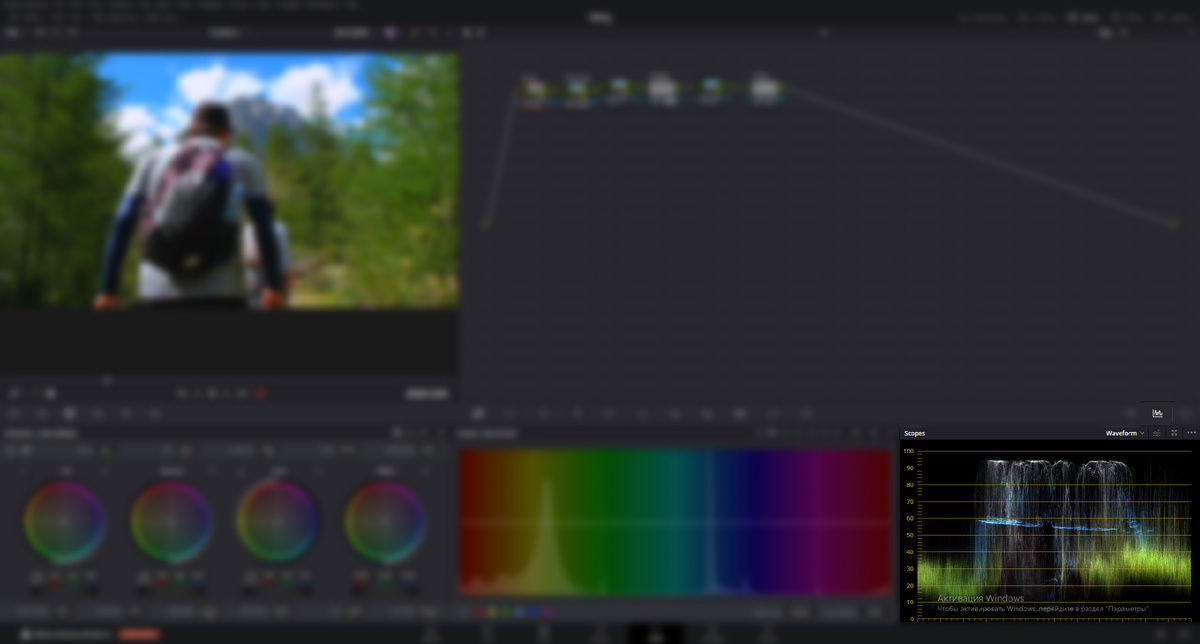 Расположение приборов