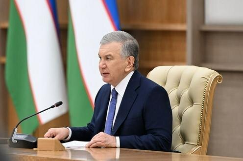 Шавкат Мирзиёев. Фото пресс-службы президента Узбекистана