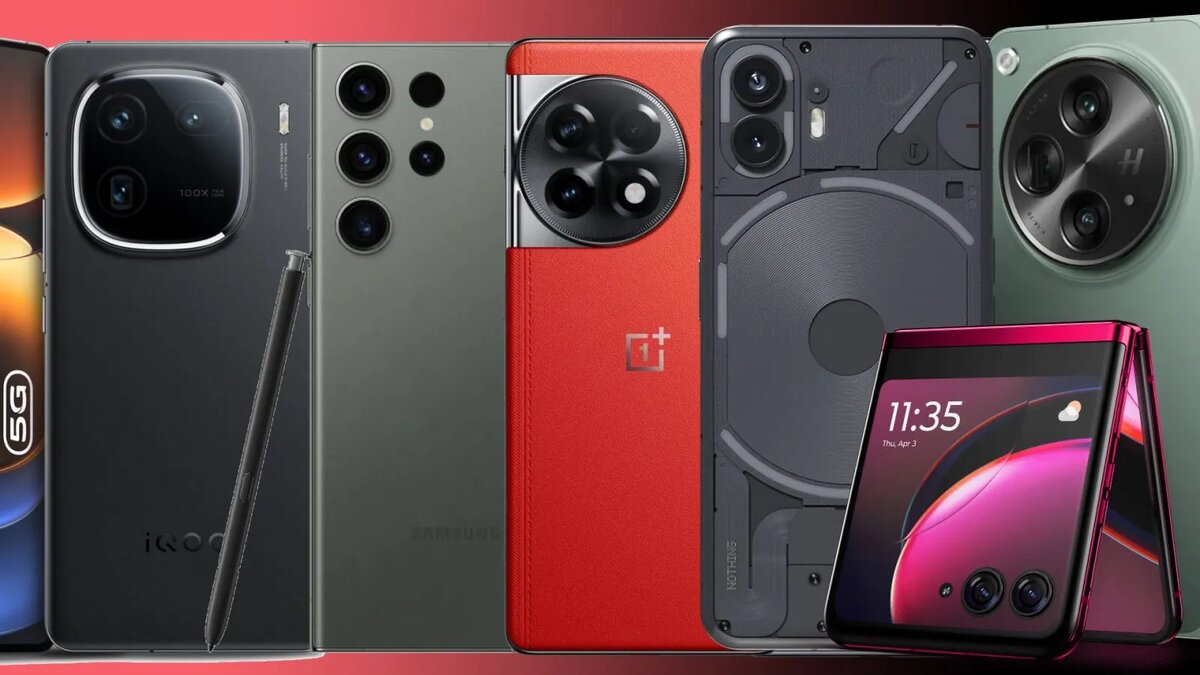 Топ-10 лучших Android-смартфонов 2025 года