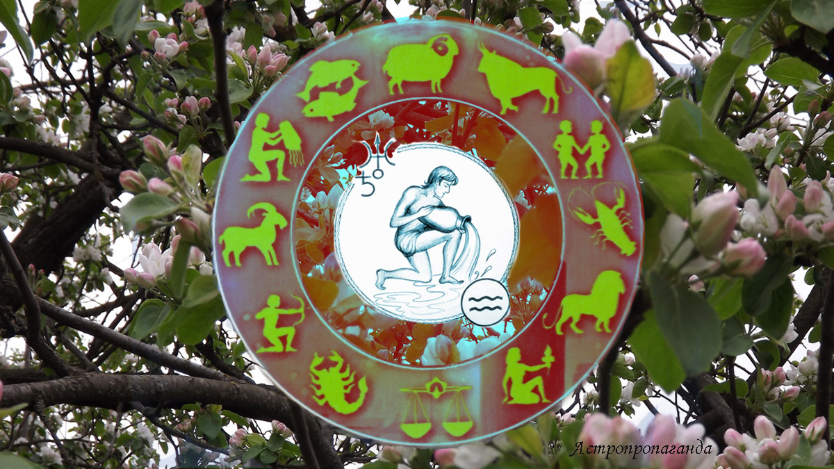 Гороскоп для Водолея на апрель 2025. 