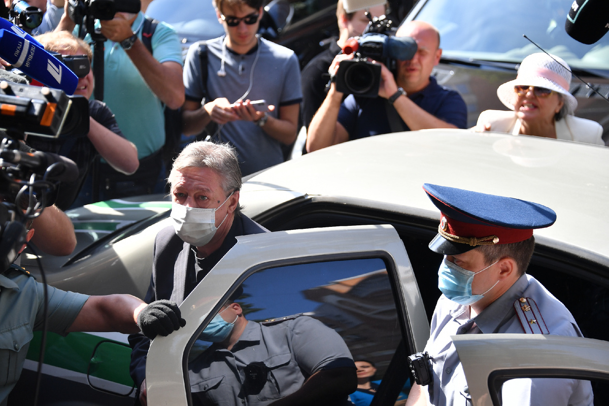 Михаил Ефремов освобожден. Фото: Иван Макеев