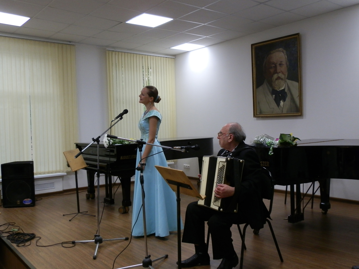 Творческий вечер Виктора Темнова в ГМПИ им. М. М. Ипполитова-Иванова