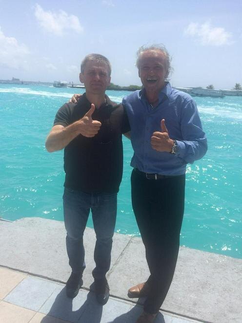 Гела Шекиладзе и Петар Сегрт. Фото из архива Гелы Шекиладзе