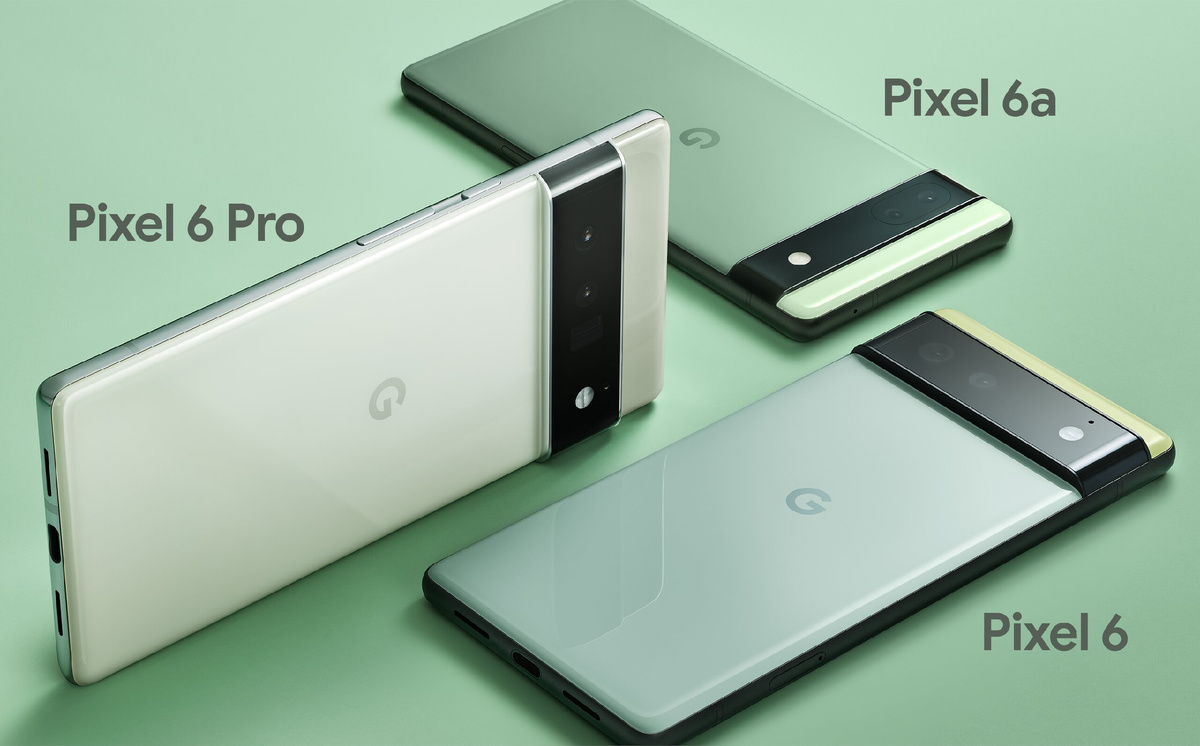 Линейка Pixel 6