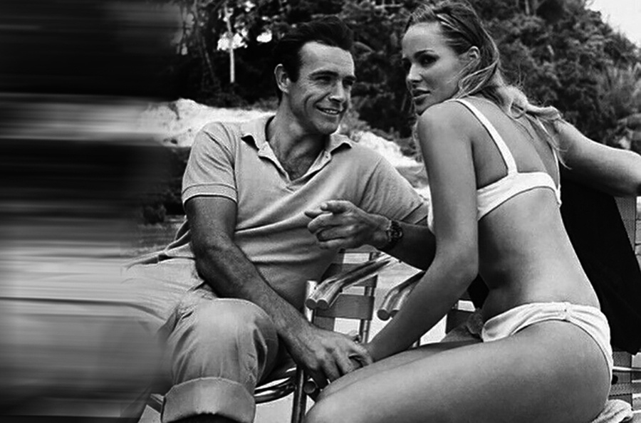 "Доктор Ноу" 1962 год, Шон Коннери и Урсула Андресс