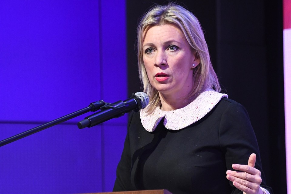    Официальный представитель МИД РФ Мария Захарова. Михаил ФРОЛОВ