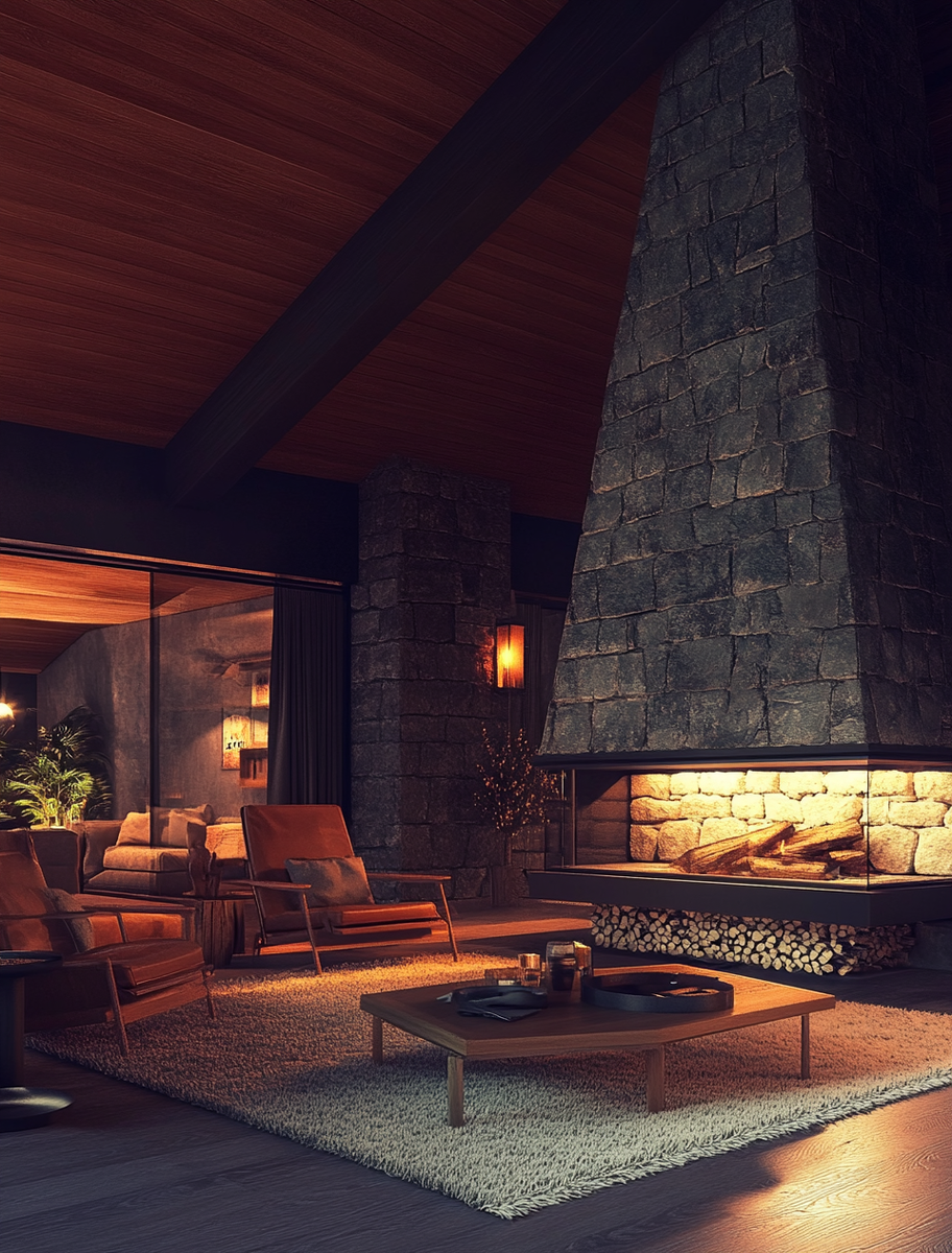    Как камин создает уют, безопасность и гармонию в вашем доме для идеального отдыха и счастья Kamin