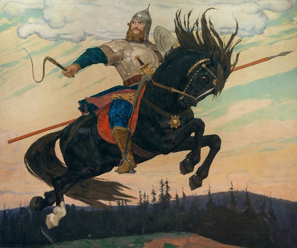 В.М.Васнецов. "Богатырский скок". 1914 год.