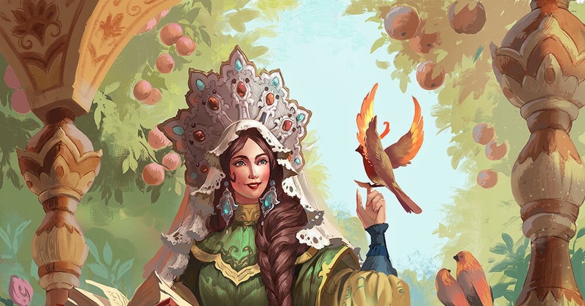 В некоторых вариантах сказки царевне-лягушке помогают птицы