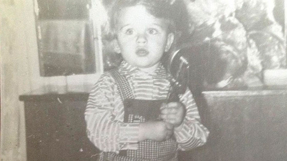 Василий Степанов в детстве