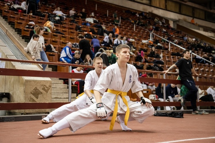    Каратисты «Сокола» из Усть-Лабинска