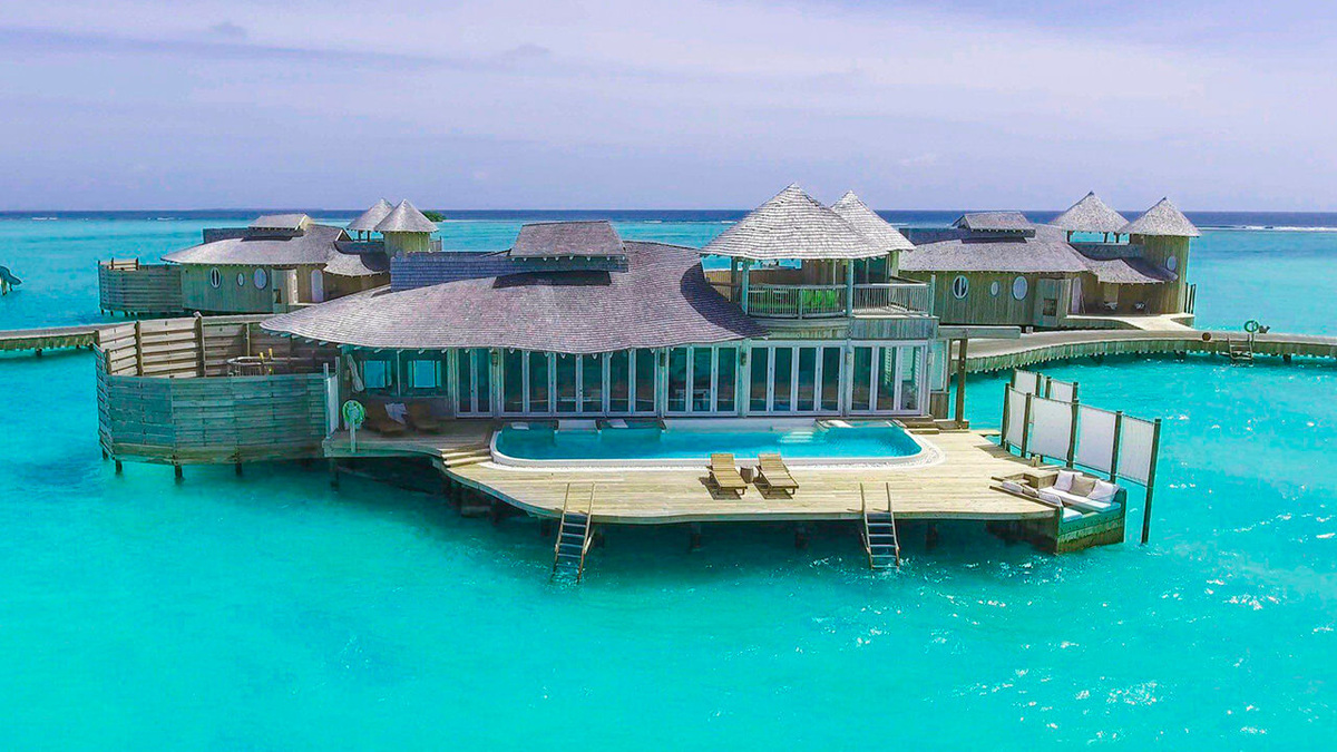 Вилла одного из самых дорогих мальдивских резортов, Soneva Jani