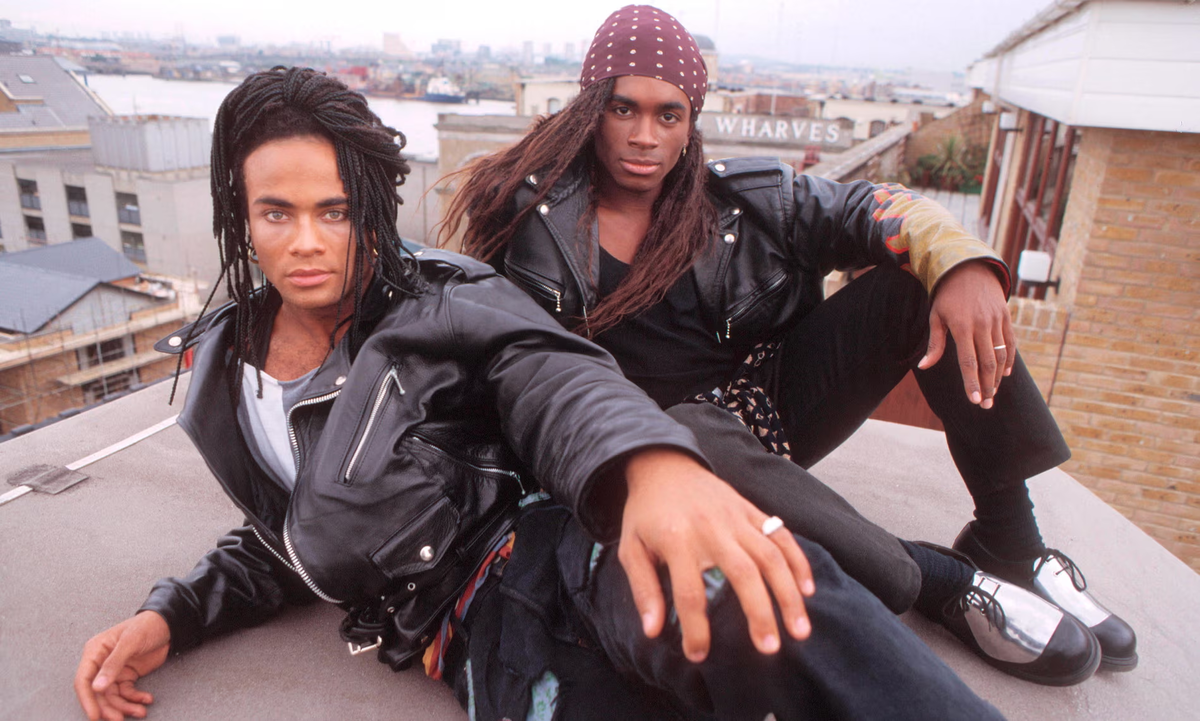 Группа Milli Vanilli в 1988 году, до своего разоблачения. Фото: Michael Putland/Getty Images
