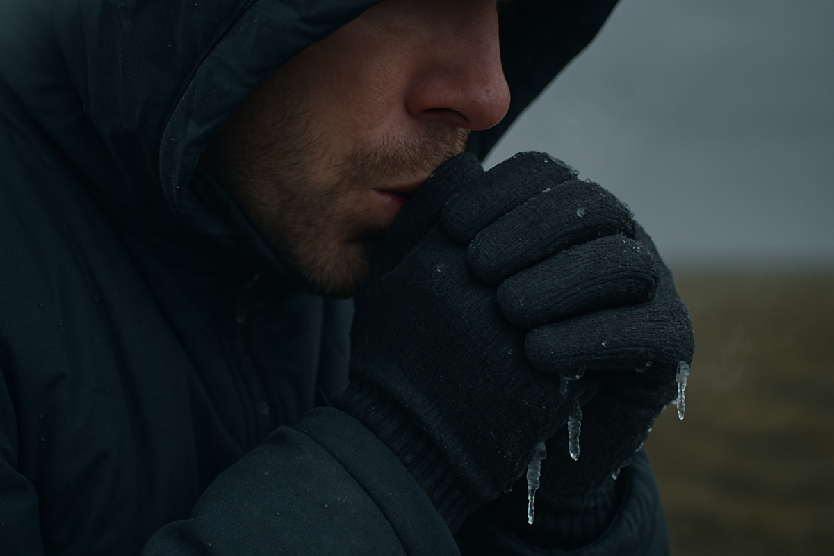 Лёд на пальцах, дыхание в кулак. Каждое движение — как экзамен.