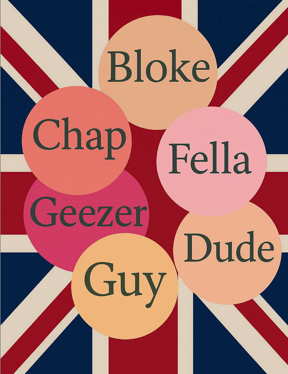 Синонимы слова guy в британском английском