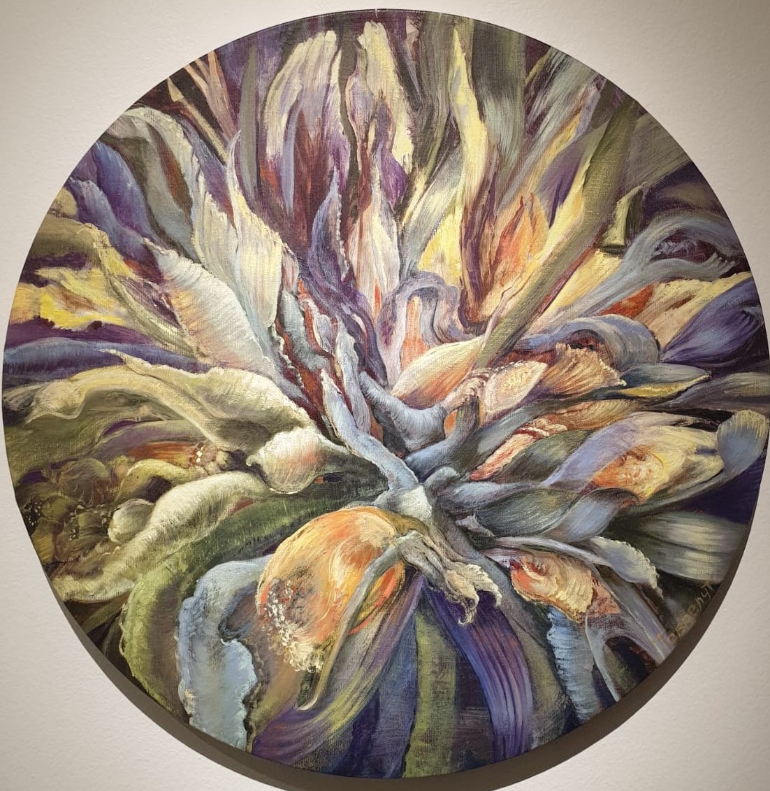 Цветы 2023 холст, масло