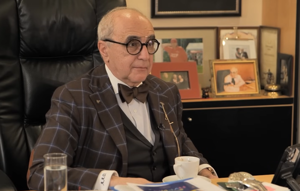 Александр Добровинский. Фото: YouTube / @StmegiTV