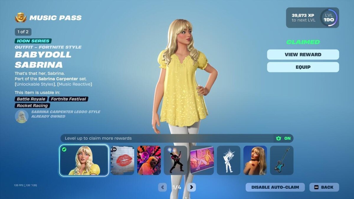    Сабрина Карпентер – хедлайнер 8-го сезона Fortnite Festival luchshie-igry.ru