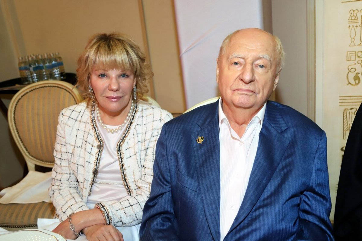 Марк Захаров и дочь Александра