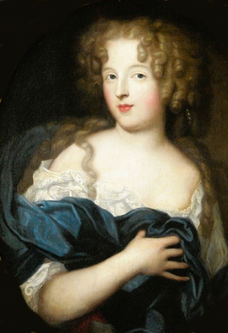 «Мари-Анжелика де Скорай, герцогиня Фонтанж», худ. Пьер Миньяр, 1678 год