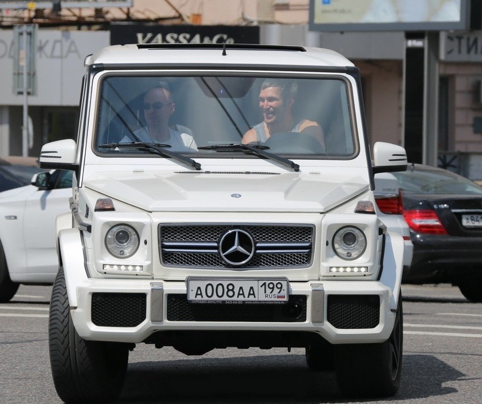Mercedes-Benz G65 AMG Александра Овечкина